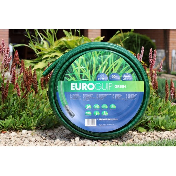 Шланг садовий Tecnotubi Euro Guip Green для поливу діаметр 1/2 дюйма, довжина 20 м (EGG 1/2 20) -3