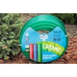 Шланг поливальний Presto-PS силікон садовий Caramel (зелений) діаметр 1/2 дюйма, довжина 20 м (CAR-1/2 20)