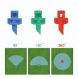 Мікроджет Presto-PS крапельниця для поливу Шуруп 90 л/год 90° (MJS-090)