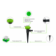 Дощувач Presto-PS зрошувач багатофункціональний "Гриб" (8108G) 